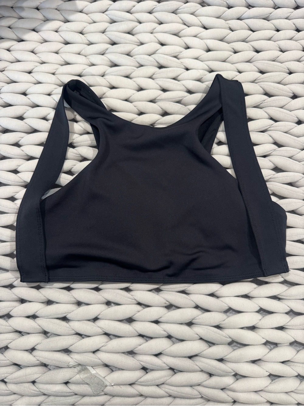 ALO Yoga Black High-Neck Sports Bralette